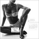 le calendrier 2003 d'Aubade