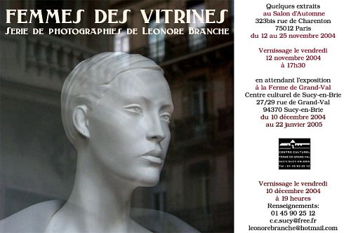 Léonore Branche - femmes des vitrines