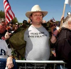 Iraq fist, then France