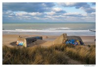 Calais - la plage - les bunkers