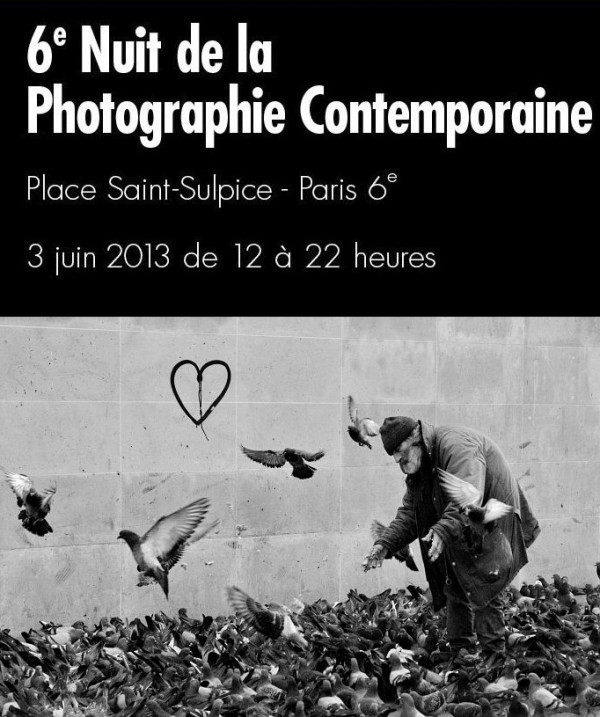 La nuit de la Photo Place Saint Sulpice lundi 3 juin 2013 de 12 à 22h La nuit de la Photo Place Saint Sulpice lundi 3 juin 2013 de 12 à 22h