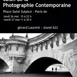 Invitation au Salon de la Photo Contemporaine lundi 26 et mardi 27  mai 2014 place Saint Sulpice
