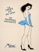 La poésie est un luxe... © Miss Tic ADAGP 2015