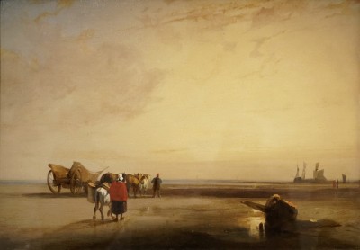 Plage de sable en Normandie 1825 - Richard Parkes Bonington
