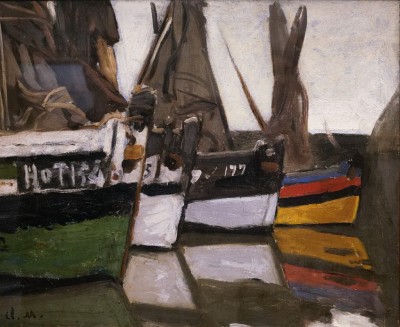 Bateaux de pêche Honfeur - 1866 - Claude Monet