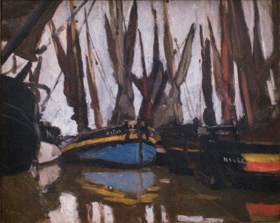 Barques de pêche, Honfleur - 1866 - Claude Monet