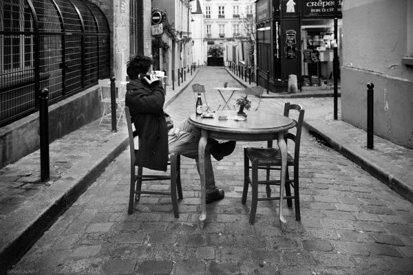 Terrasse rue André Antoine - © Gérard LAURENT