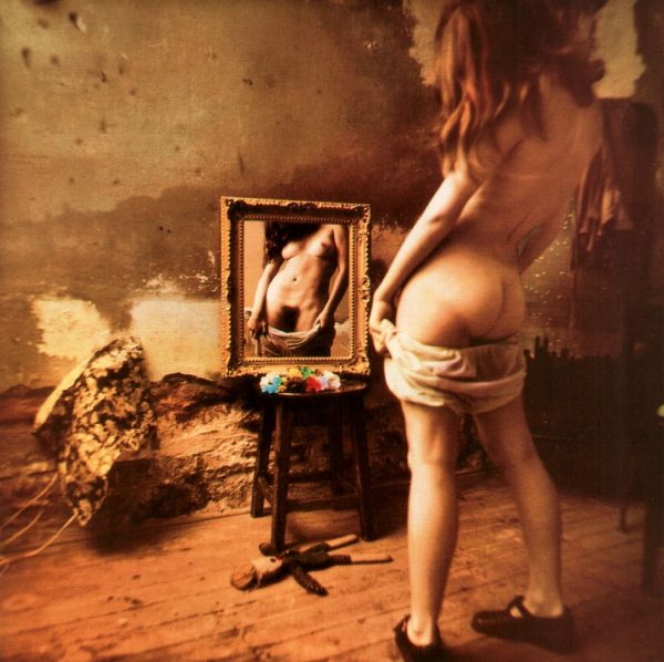 Jan Saudek - la femme au miroir 