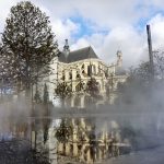 Today’s picture : Miroir d’eau devant St Eustache