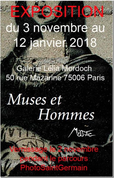 Miss Tic - Expo Muses et Hommes du 3 nov au 28 janv