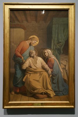 Jean-Baptiste-Auguste Lenoir - La Mort de saint Joseph - 1870 