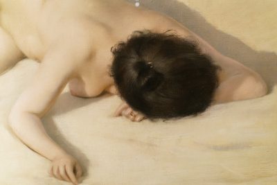 Pierre Carrier-Belleuse - Sur le sable de la dune - 1896 (détail)