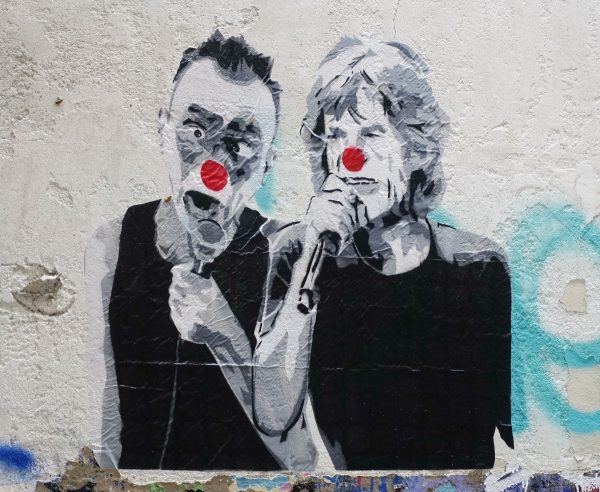 Mimi The Clown - The Rolling Stones Impasse de l'Hôtel d'Argenson, Paris 4e