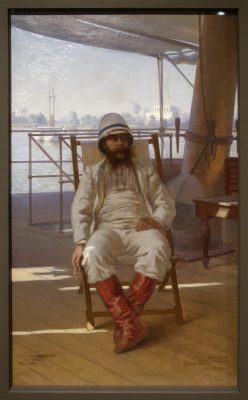 Portrait deAndré Lebon ministre des colonies - 1897 - Paul Merwart