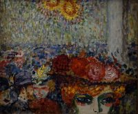 Un des tableaux découpés dans le tableau d'origine A la Galette - 1906 - Kees Van Dongen