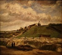 la Colline de Montmartre avec une carrière - 1886 - Vincent van Gogh