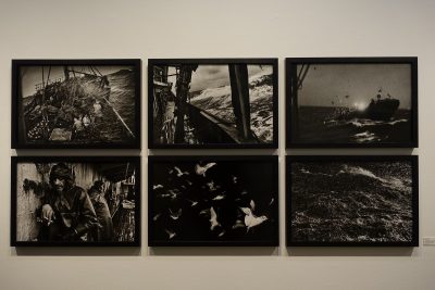 Jean Gaumy "Pleine Mer" A bord des chalutiers Koros et Rowanlea, Atlantique Nord, hivers 1984, 1992 et 1998