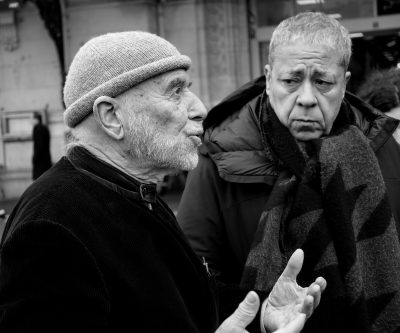 Peter Knapp et François Cheval - 2018 - Photo Gérard LAURENT