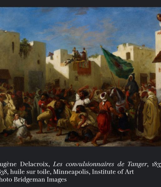 Les convulsionnaires de Tanger – Delacroix 1838