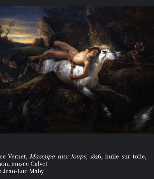 Mazeppa aux loups – Horace Vernet 1826