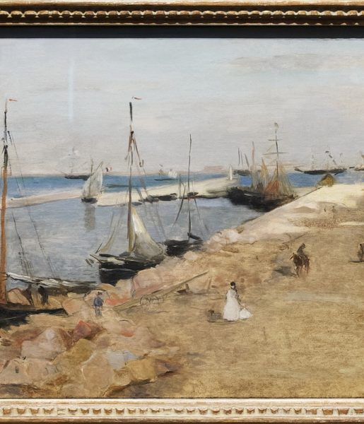 Berthe Morisot – Le Port de Cherbourg 1871
