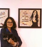 Miss Tic - Expo Collective Galerie Brugier Rigail