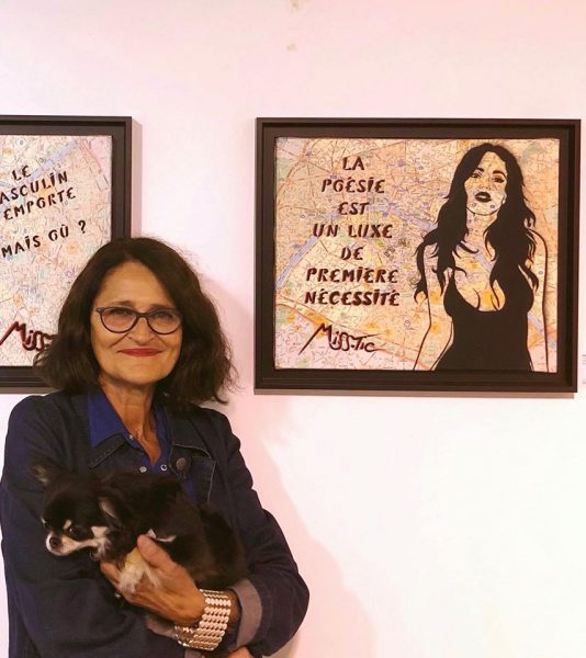 Miss Tic - Expo Collective Galerie Brugier Rigail