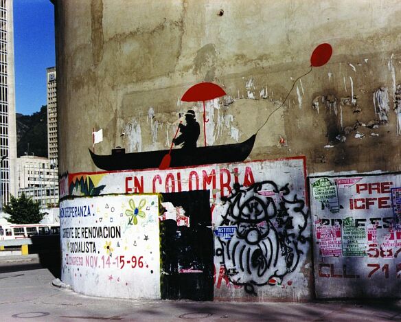 Les Carnets de Nemo - Colombie - Bogotá 1997 - Centro - Av Caracas # Calle 26