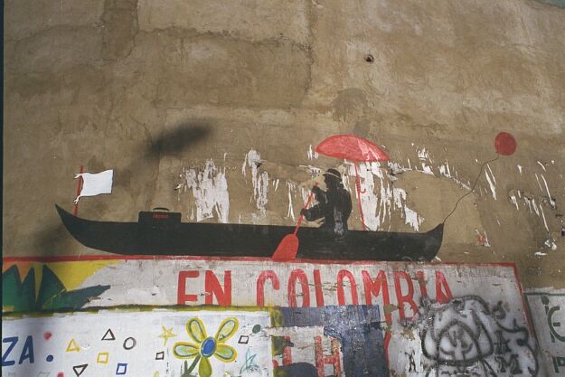 Les Carnets de Nemo - Colombie - Bogotá 1997 - Centro - Av Caracas # Calle 26