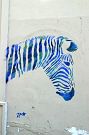 ...Zao, un drôle de zèbre, fresque de la rue des deux boules