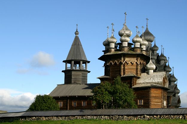 Russie - île de Kiji sur le lac Onéga - Eglise de la transfiguration