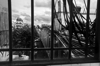 Depuis le quai du Métro Barbès