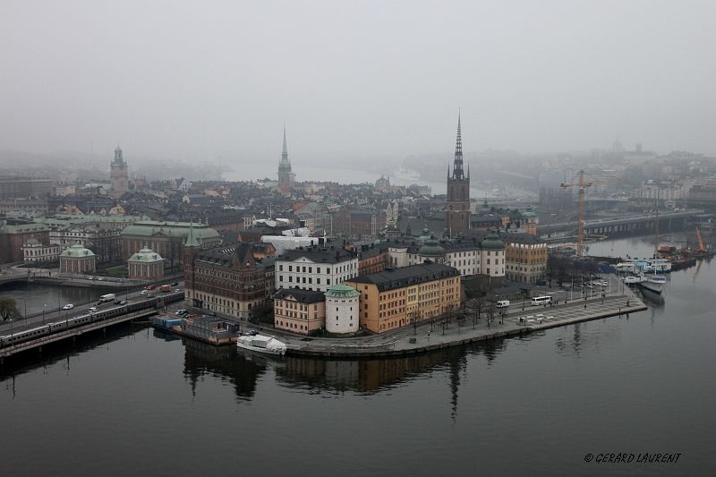 Photo du port de stockholm - © gérard Laurent