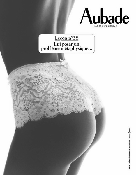Aubade - leçons de séduction 38 - Lui poser un problème métaphysique