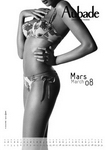 Calendrier Aubade 2008 - mars