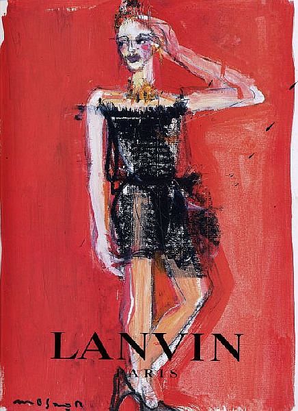 Lanvin et le peintre Ricardo Mosner
