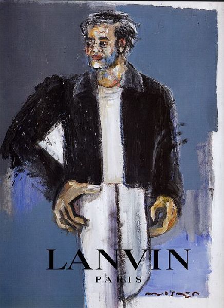 Lanvin et le peintre Ricardo Mosner