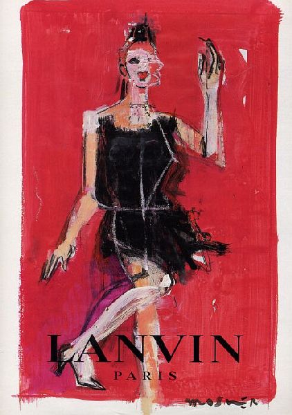 Lanvin et le peintre Ricardo Mosner